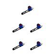 thumbnail image 1 of Soidarity Lámpara LED impermeable para bicicleta, luz trasera para bicicleta, faro delantero Type6 NO6, 1 of 6