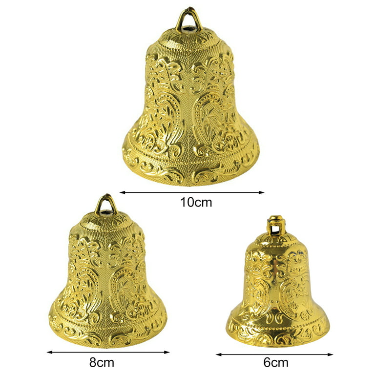 10-50mm Gold Plated Bells Ornaments Trumpet Mini Jingle Bells For Diy  Handmade Crafts Pet Hanging Party Wedding Christmas Decor - Christmas Bells  - AliExpress