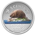 thumbnail image 1 of 2016 Canada 5 oz Silver $1 Big Coin Series: 5 Cent Coin, 1 of 3