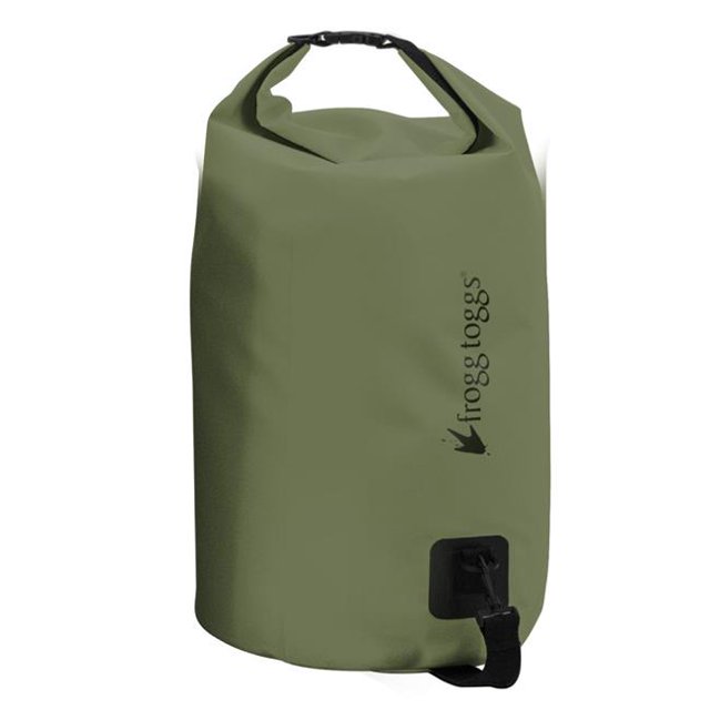 Frogg Toggs 1112222 Bâche PVC Imperméable Sac Isotherme avec Insert Vert - Moyen