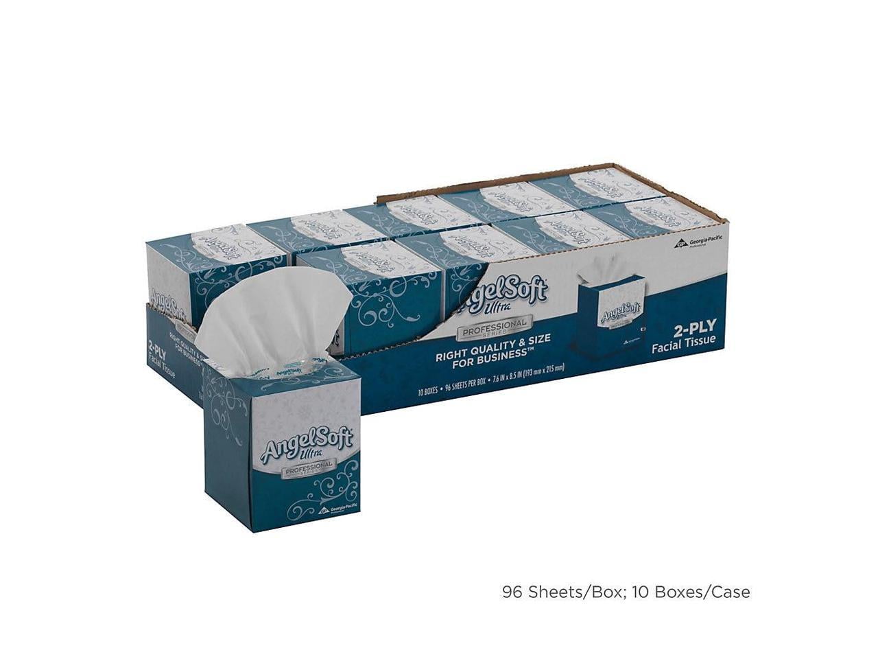 Angel Soft Professional Series Facial Tissue by GP Pro in Cube Box