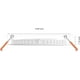 thumbnail image 3 of Paquete de 6 luces LED empotrables Philips Hue Smart Slim, 15/16 cm, 1200 lúmenes, 3 of 9