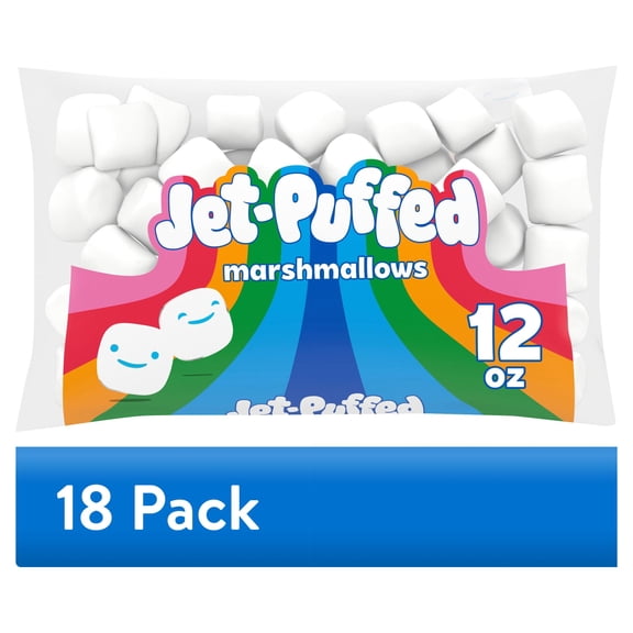 (18 pack) Jet-Puffed Marshmallows, 12 oz Bag