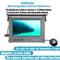 thumbnail image 3 of 30m Underwater Visual Fishing Camera, 4.3-inch Screen with Sunshade, Temperature & Depth Detection, Long Battery Life Multi-scenario Fish Finder, 3 of 7