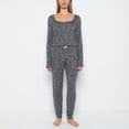 thumbnail image 1 of PJ Set with LS Logo Patch in Tuxedo Black, 1 of 6