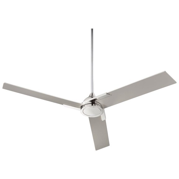 Oxygen Lighting - Coda - 56 Inch Ceiling Fan-Polished Nickel Finish