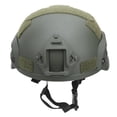 thumbnail image 3 of Casco militar ligero, verde, transpirable, protector de cabeza para juegos de guerra CS al aire libre., 3 of 14