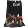 thumbnail image 3 of Vampire Diaries Flannel Blanket Ultra-Soft Micro Fleece Throw Blanket For Bed Sofa Couch Car Office Unisex Adult Fuzzy Bed Blanket Cozy Kids Throw Blanket 80"x60", 3 of 8