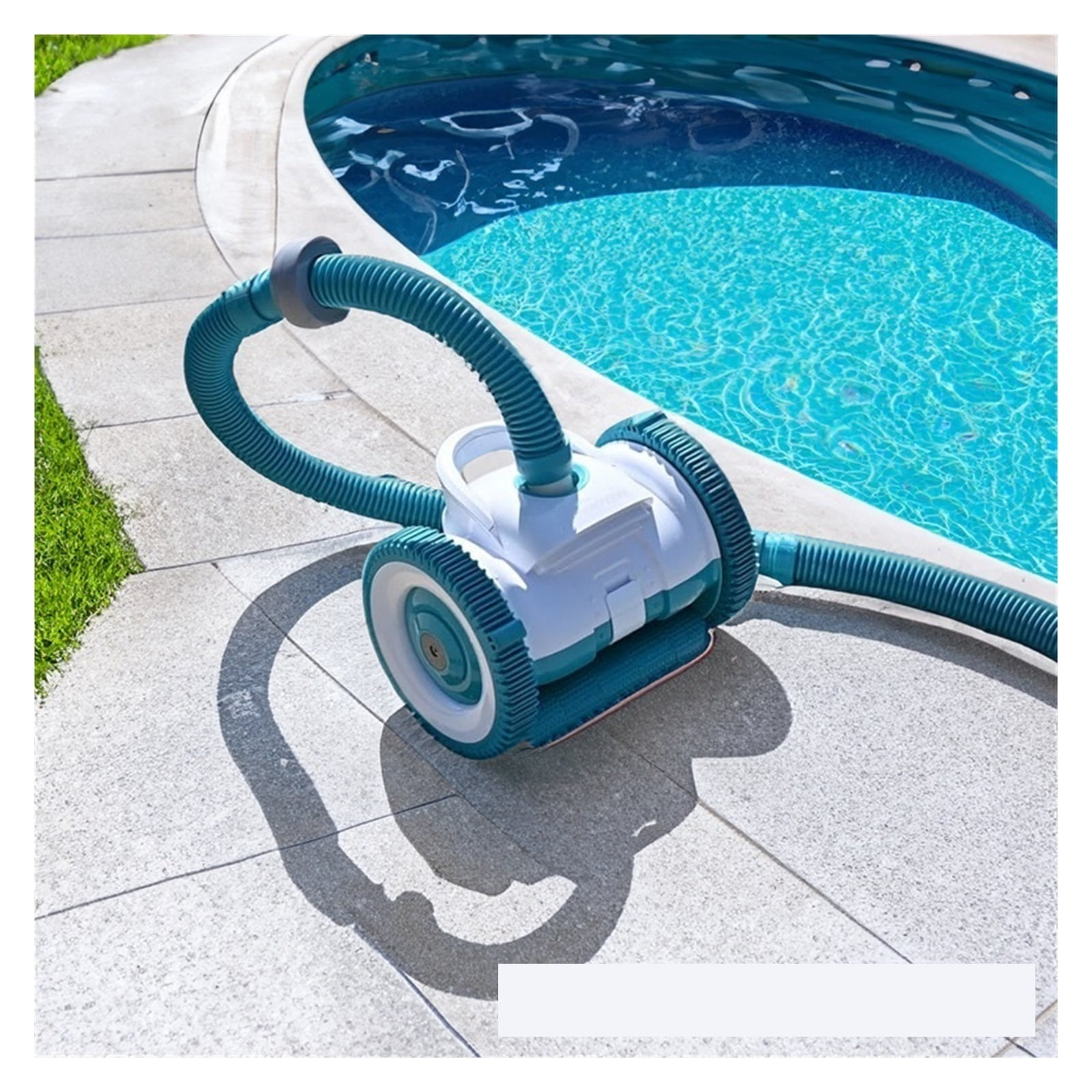 Vacuum Pool Cleaner Automatic Pool Cleaner Two-Wheel Wall Climbing Vacuum Cleaner ,Efficient Cleaning