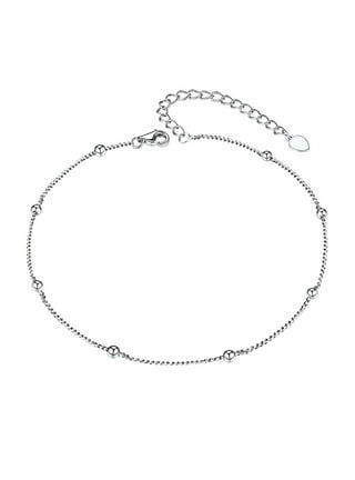 Shulemin Women 925 Sterling Silver Beads Party Chain Bracelet