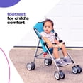 thumbnail image 6 of Cosco Kids Comfort Height Umbrella Stroller, Freshwater Turquoise, Toddler, Unisex, 6 of 12