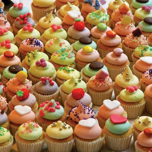 TDC Games Killer Cupcakes Jigsaw Puzzle - 500 pieces - Double Sided