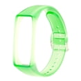 thumbnail image 3 of Soft Wrist Strap Bracelet Watchband Silicone Transparent Replacement Strap ORANGE, 3 of 7