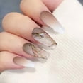 thumbnail image 4 of Parche de uñas desmontable, parche de ballet, parche de uñas portátil, parche de uñas postizas (24 piezas), 4 of 5