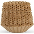 thumbnail image 6 of Tupkee Coffee Filters 8-12 Cups - 600 Count, Basket Style, Natural Brown Unbleached Coffee Filter, Made in the USA, 6 of 6