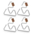 thumbnail image 1 of Graflsoa Ultra-Light Stainless Steel Camping Hooks, Non-Slip Durable Design, Compact & Portable, Available in Sizes S & L, Pack of 4 for Outdoor Adventures, 1 of 6