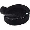 thumbnail image 2 of YooGuoGuo Fashion Baker Boy Hat Berets with Rivet PU Leather Chain Vintage Newsboy Hats Fisherman Sailor Fiddler Cap for Women, 2 of 5