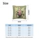 thumbnail image 4 of Fundas de almohada de terciopelo Melanie Martinez, fundas de almohada decorativas suaves y acogedoras con cremallera oculta para dormitorio, sofá, sillón, funda de almohada de terciopelo, 4 of 8
