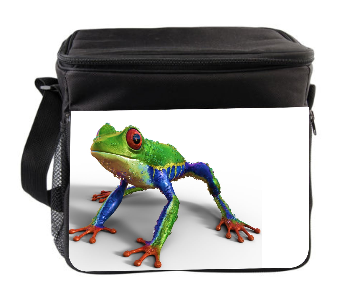Animal Red Eye Frog Cross Body Thermo Cooler Lunch Bag For Kids and ...