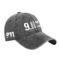 thumbnail image 2 of Unisex 911 Never Forget Hats 9/11 25th Anniversary Baseball Cap We Will Never Forget Hat 9/11 Patriot Day Commemorative Trucker Hat Black, 2 of 5