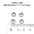 thumbnail image 2 of 24X 144001-1296 Cojinete para 144001 1/14 4Wd Rc Accesorios de Actualización de Repuestos de Coche, 4X7X1.8, 2 of 5