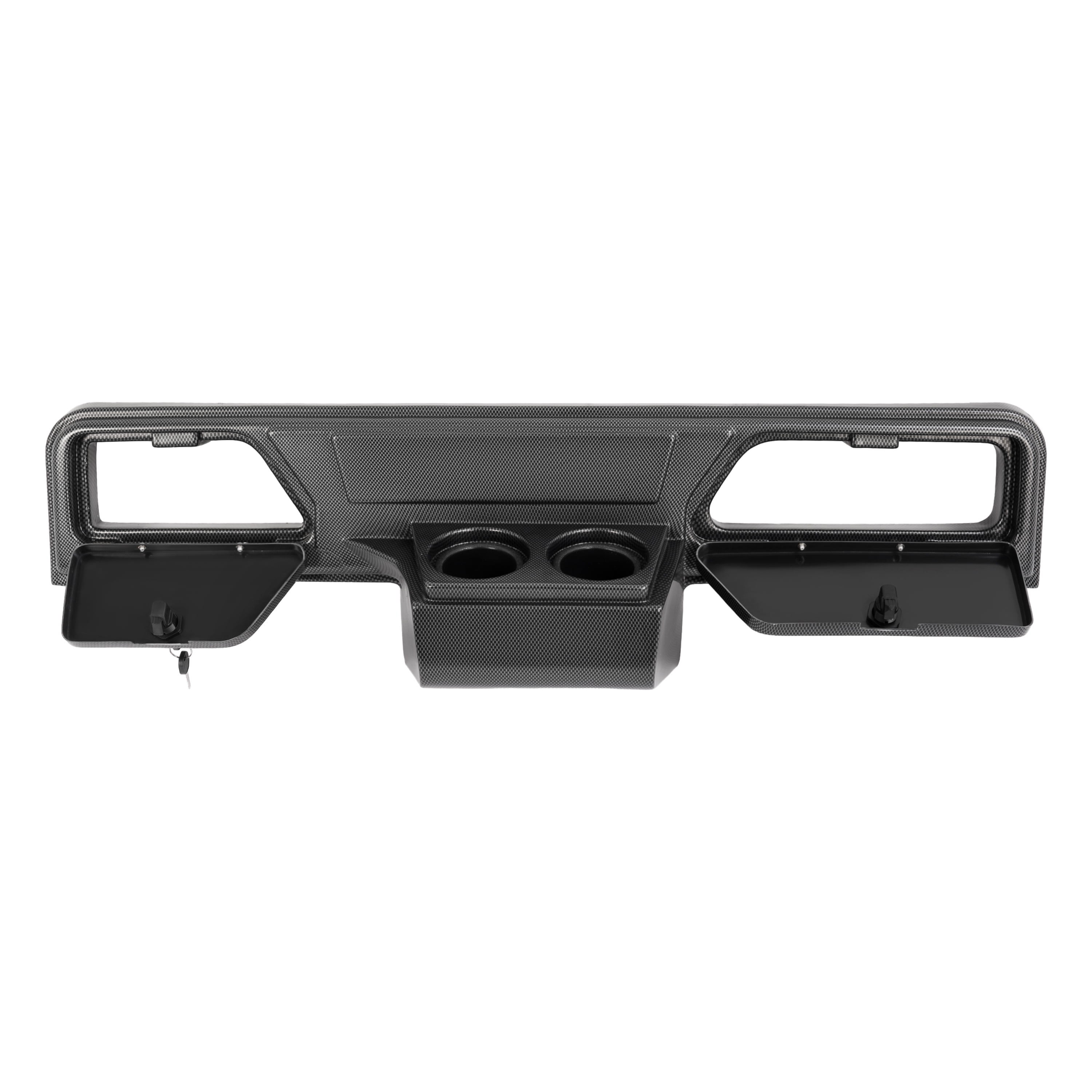 KOJEM Dashboard Cover Compatible with 1986-1994 EZGO Marathon Golf Cart Dash Cover Plastic ABS W/Lockable Doors