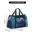 thumbnail image 3 of Fuzoiu DJ Panda Hot Air Balloon Print Travel Duffle Bag,Carry On Tote Bags,Duffel Bag,Sport Gym Bag, Hospital Bag for Labor and Delivery, Overnight Bag,Luggage Bag, 3 of 7