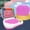 Pink, variant on STROLA Ki-ds Educational Laptop Toy, Blue Learning Computer for Tod-dlers 3-6, Interactive Notebook with Letters, Words, Numbers & Music, Presch-ool English Electronic Toy