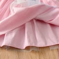 thumbnail image 5 of Tfken Girls Dresses For Summer Short Sleeve Crew Neck Print Tutu Tulle Dresses Daily Wear Trendy Children Comfortable Clothes Red Size 4-5 Years, 5 of 6