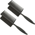 thumbnail image 4 of 2 cepillos de limpieza para el cabello con cerdas de doble cara, de mano, para desmenuzar el cabello., 4 of 5