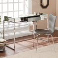 thumbnail image 2 of Southern Enterprises Dana Mirrored Desk with Drawer in Chrome, 2 of 4