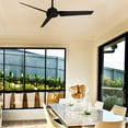 thumbnail image 6 of Roboto 52" Matte White Smart Ceiling Fan with Remote Control, 6 of 10