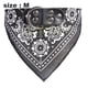 thumbnail image 2 of Toalla de saliva para mascotas-azul claro-M Dog Bandana, 2 of 5