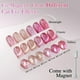 thumbnail image 2 of Set de esmaltes en gel para ojos de gato Double Rhythm, 6 colores con imán, 7,5 ml, 2 of 9