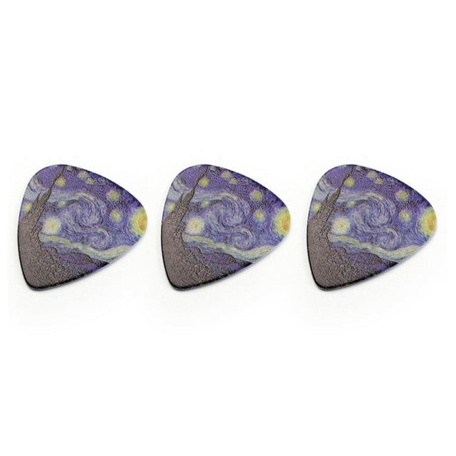 1/3pcs Guitar Pick Acoustic Picks Plectrum Matte Picks Pick Guitar Starry Sky Electric Smooth Guitar Pick
