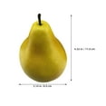 thumbnail image 2 of COMPUKAS Faux Fruit Decor Kitchen Accent Plastic Yellow 9pcs, 2 of 8