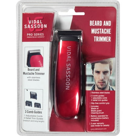 Vidal Sassoon Beard And Mustache Trimmer