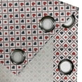 thumbnail image 3 of Ambesonne Casino Grommet Curtain Single Panel, Holdem Gambler Modern Art, 50"x60", Black Red, 3 of 5