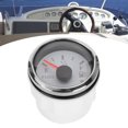 thumbnail image 4 of Fuel Level Gauge Fuel Level Meter 2in Fuel Level Gauge Intelligent Alarm IP67 Waterproof Marine Auto Instrument 316 Stainless Steel, 4 of 8
