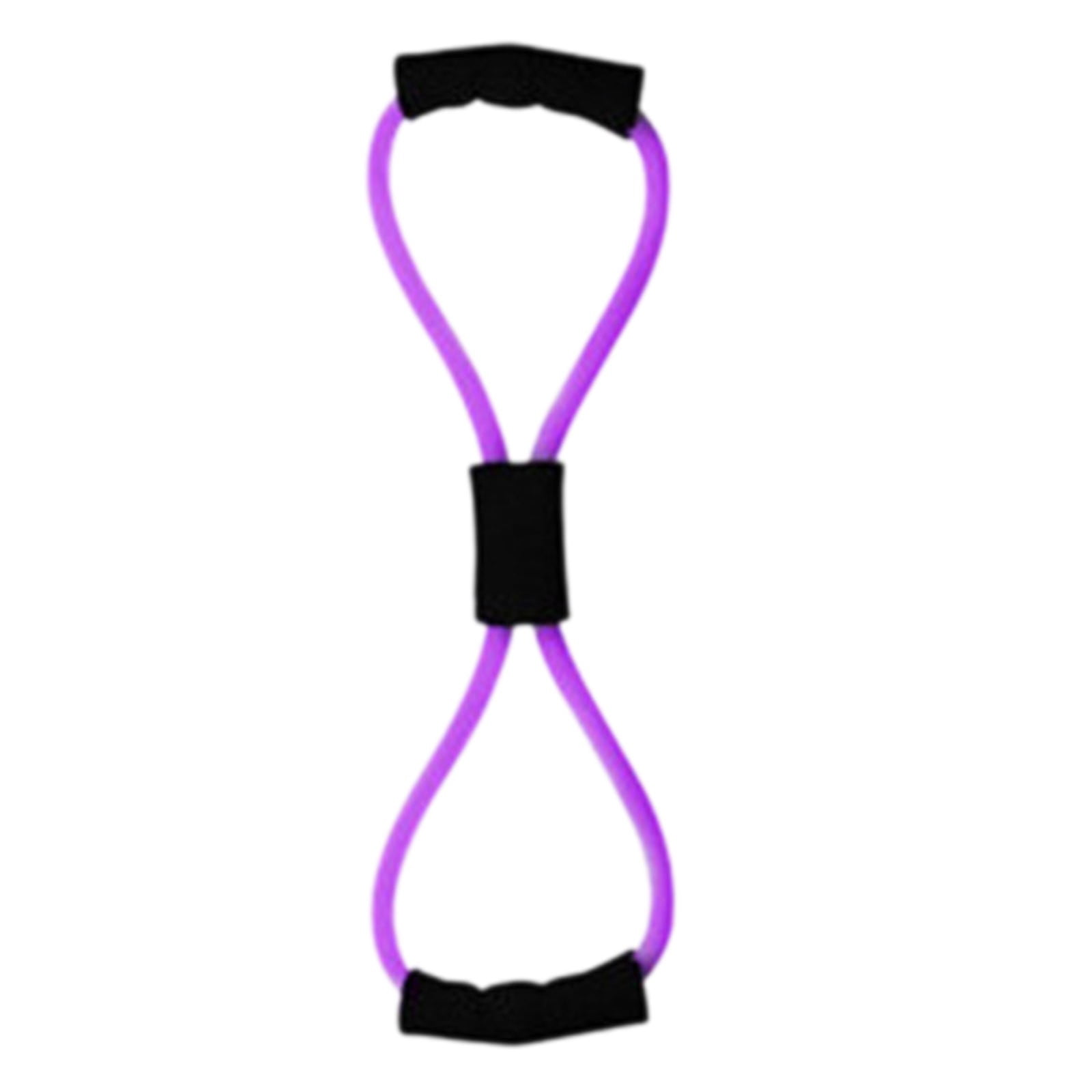 Yoga Sets for Women, Resistance Band with Handles, Figure 8 Tension Rope Stretch Bands for Exercise, Shoulder Biceps Chest Arm Workout Equipment, 8 Shaped Elastic Pull Yoga Tension Rope