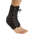 ProCare Athletic LaceUp Ankle Support Brace for Fitness, Medium, Ideal