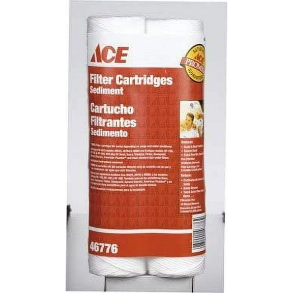 Culligan Sediment Water Cartridge CW-F - Polypropylene Cord, 10 Micron - 2 Pack