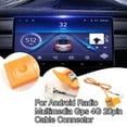 thumbnail image 6 of Android Radio 4G Cable Connector for Car Navigation: Orange, 48.5cm, Enables Network Functions, 6 of 6