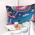 thumbnail image 4 of Balery Colorful Donut Funda de Cojín Estampada, Regalos para Mujeres, Regalos de Amor para Ella, Regalos para Novia o Esposa, Funda de Almohada-16"x24", 4 of 6