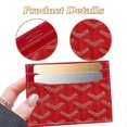 thumbnail image 3 of Size Cowhide Elegant Card Bag Small Style Card Bag fashion, 3 of 5