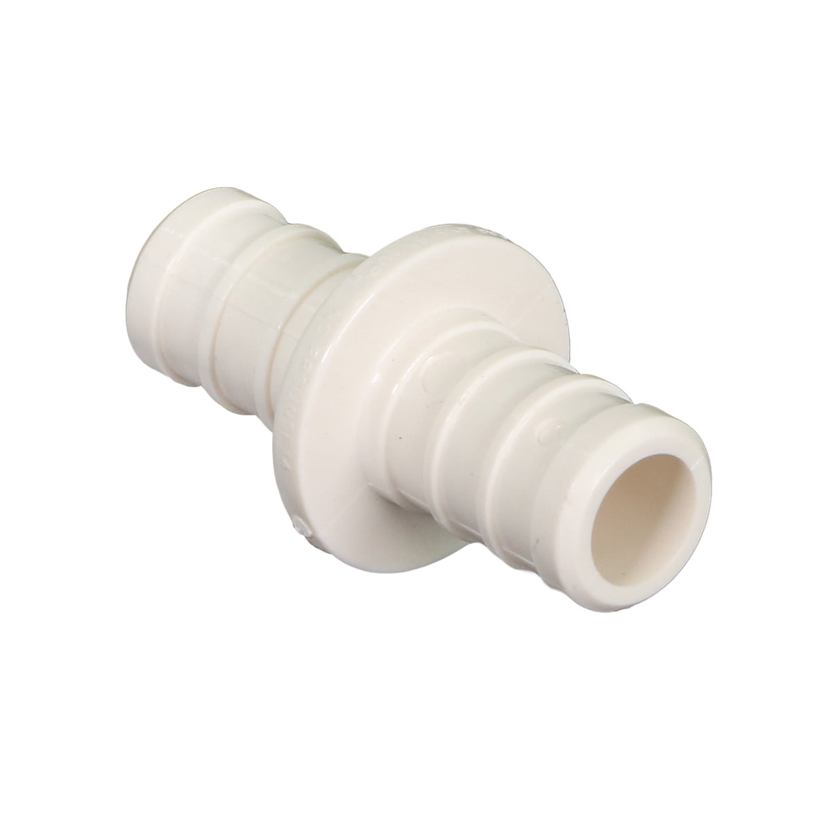 Supply Giant 5-100PPCP Plastic PEX Poly Alloy Straight Coupling Barb Pipe Fitting 1 Inch Pack of 5