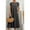 Grey, variant on Women's Casual Solid Sleeveless Linen Dress With Pockets Loose Fit Round Neck Midi Summer V Neck Dresses for Women Romper Dress with Pockets And Shorts Tunic Party Dress Long Formal Dresses with