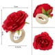 thumbnail image 2 of Elegantes Anillos de Servilleta Florales de 6 unidades - Perfectos para Bodas y Ocasiones Especiales ¡, 2 of 11