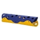 thumbnail image 5 of para gatos, tubo plegable, juguetes interactivos para mascotas, nido de gato, de casa con pompón de fieltro deformable para animales Amarillo azul Yinane Gato Túnel, 5 of 8