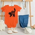 thumbnail image 3 of Vintage Halloween Scaredy Cat Cute Bodysuit Jumper Girls Infant Baby Brisco Brands 18M, 3 of 7